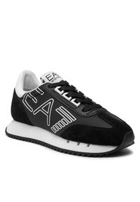 EA7 Emporio Armani Sneakersy X8X101 XK257 A120 Czarny. Kolor: czarny. Materiał: materiał