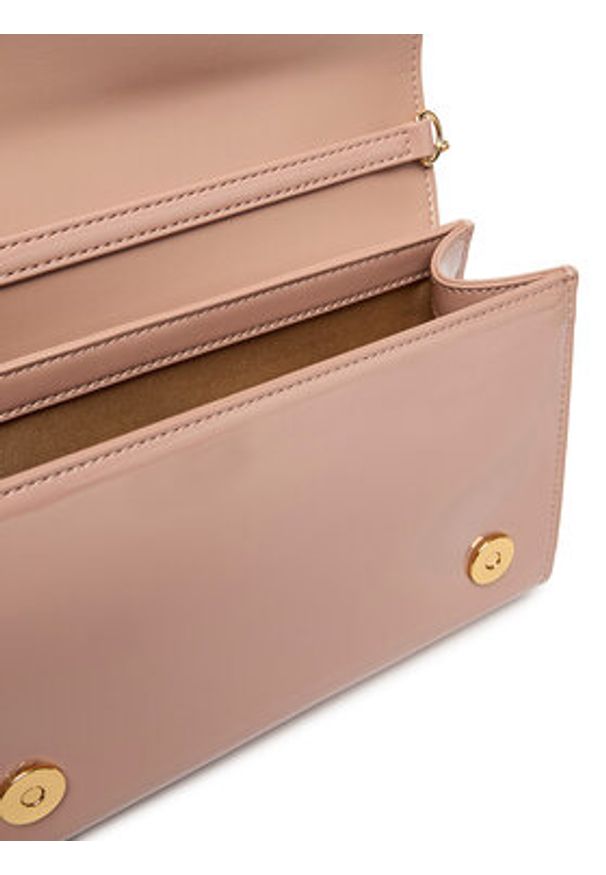 Love Moschino - LOVE MOSCHINO Torebka JC4251PP0OKE160A Różowy. Kolor: różowy. Materiał: skórzane