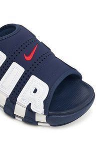 Nike Klapki Air More Uptempo Slide FQ8699 400 Granatowy. Kolor: niebieski. Materiał: materiał #4