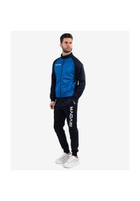 Komplet sportowy Givova Cuba Royal-Blue S. Kolor: niebieski. Materiał: polar, dresówka. Sport: piłka nożna