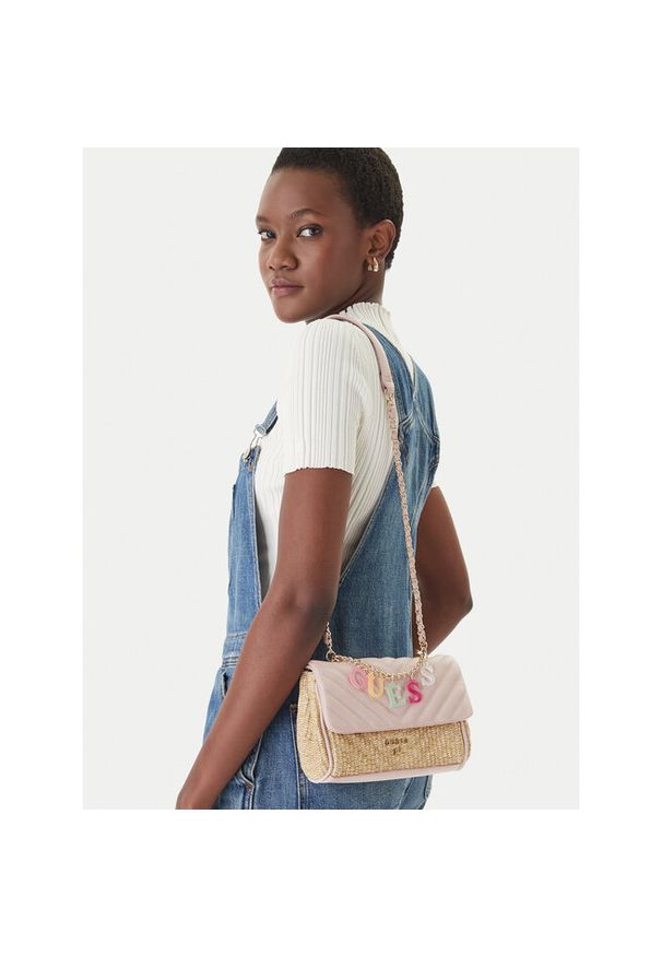 Torebka Guess. Kolor: różowy