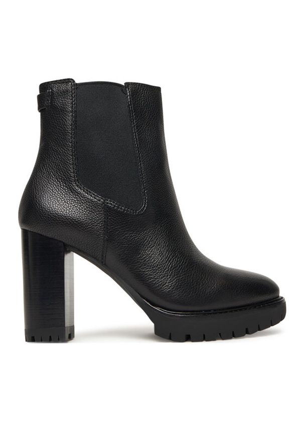 Lauren Ralph Lauren - LAUREN RALPH LAUREN Botki Layne Bo Bte 802974391001 Czarny. Kolor: czarny. Materiał: skóra