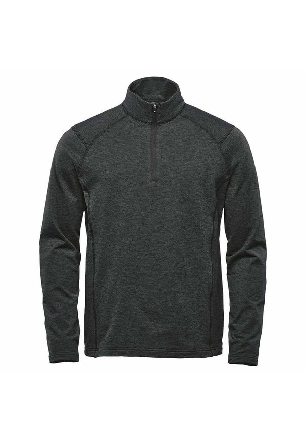 STORMTECH - Męski Sweter Treeline Quarter Zip. Kolor: zielony, wielokolorowy, czarny, brązowy