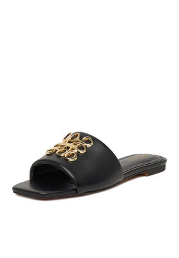Nine West Klapki CEO-SMRL393663-02 Czarny. Kolor: czarny. Materiał: materiał