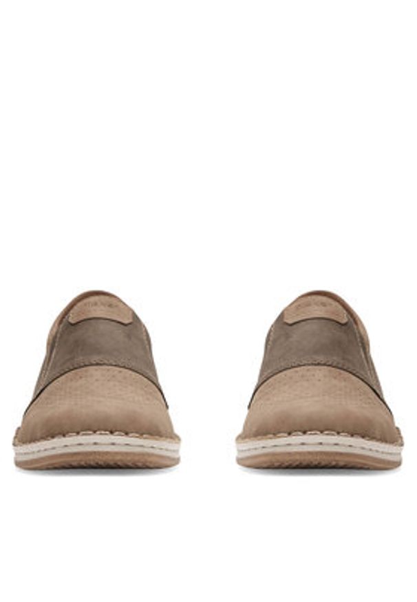 Rieker Półbuty 05455-64 Beżowy. Kolor: beżowy. Materiał: syntetyk