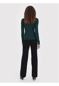Vero Moda Golf Glory 10231630 Zielony Slim Fit. Typ kołnierza: golf. Kolor: zielony. Materiał: wiskoza