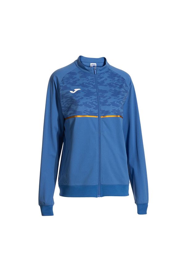 Bluza do biegania damska Joma Record III Full Zip. Kolor: niebieski