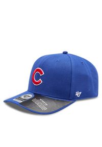 47 Brand Czapka z daszkiem Low Profile Cap - ZONE Chicago Cubs CLZOE05WBP Niebieski. Kolor: niebieski. Materiał: materiał