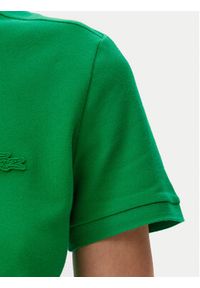 Lacoste Sukienka codzienna EF5473 Zielony Slim Fit. Okazja: na co dzień. Kolor: zielony. Materiał: bawełna. Typ sukienki: proste. Styl: casual #5