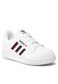 Adidas - adidas Sneakersy Continental 80 Stripes C S42611 Biały. Kolor: biały. Materiał: skóra #4
