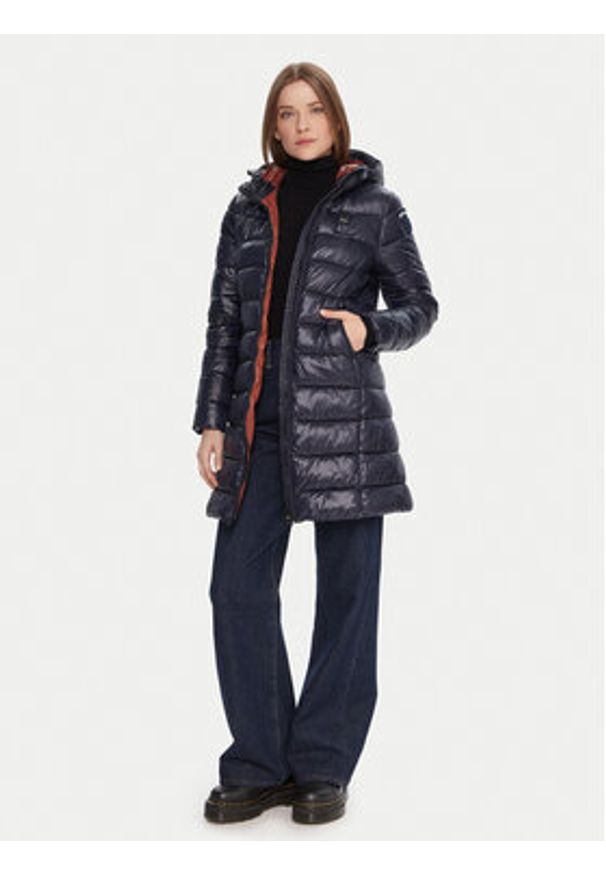 Blauer Kurtka przejściowa 25WBLDK02069 Granatowy Regular Fit. Kolor: niebieski. Materiał: poliamid