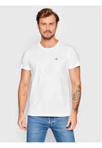 Tommy Jeans Komplet 2 t-shirtów DM0DM15381 Biały Slim Fit. Kolor: biały. Materiał: bawełna #6