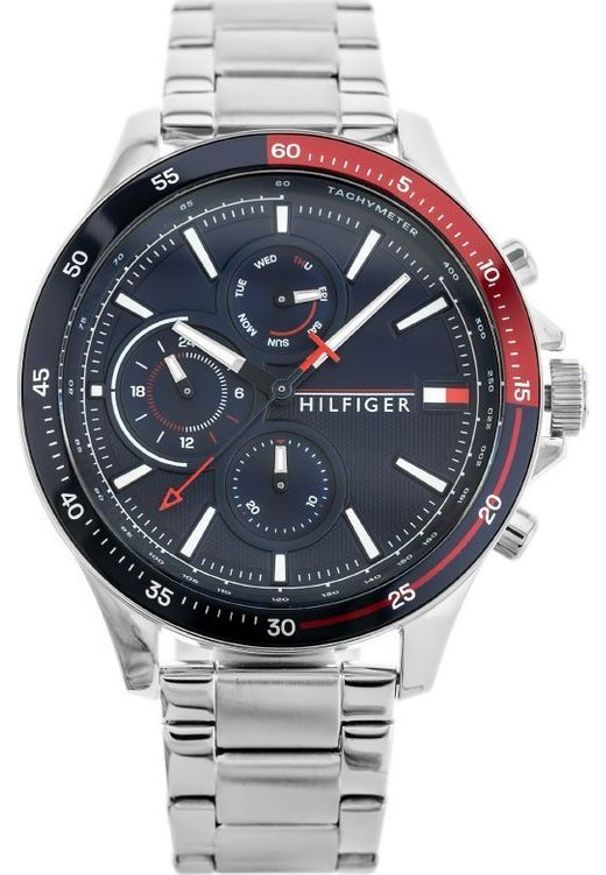 Zegarek Tommy Hilfiger ZEGAREK MĘSKI TOMMY HILFIGER BANK (zf022a)