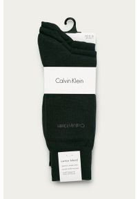Calvin Klein - Skarpetki (3-pack). Kolor: niebieski