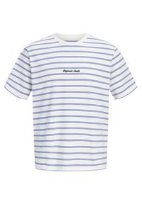 Jack & Jones T-Shirt Norrebro 12291021 Biały Relaxed Fit. Kolor: biały. Materiał: bawełna #5
