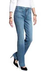 Wrangler - WRANGLER FLARE MANSION BLUE W233RH25H. Sezon: lato #6