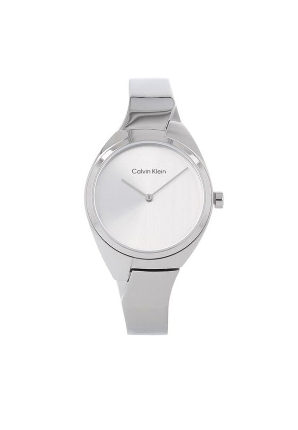 Zegarek Calvin Klein. Kolor: srebrny