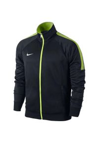 Bluza do piłki nożnej męska Nike Team Club Trainer. Kolor: czarny, zielony, wielokolorowy. Sport: piłka nożna