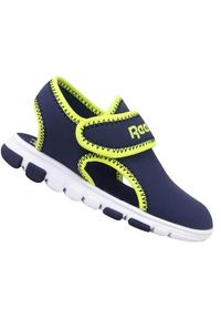 Buty do chodzenia niemowlęce Reebok Wave Glider Iii. Zapięcie: rzepy. Kolor: niebieski. Materiał: guma, syntetyk, materiał. Sport: turystyka piesza