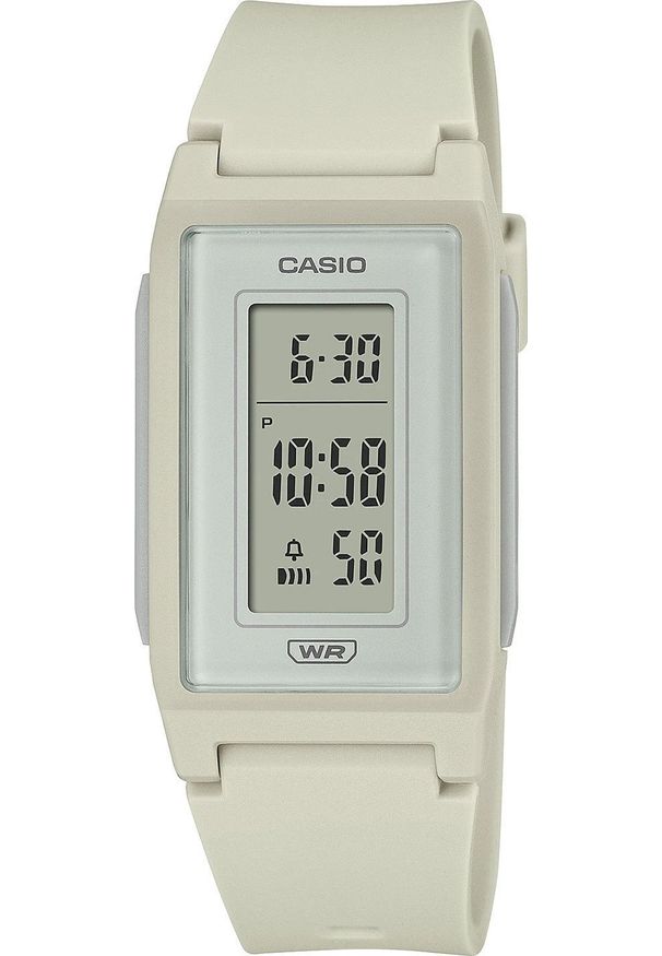 Zegarek Casio Zegarek damski Casio LF-10WH-8EF biały. Kolor: biały