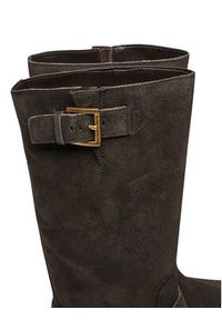 MICHAEL Michael Kors Oficerki 40F4CBFB9L Brązowy. Kolor: brązowy. Materiał: zamsz, skóra #3