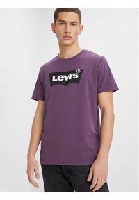 Levi's® T-Shirt Classic Graphic Tee 224911193 Fioletowy Regular Fit. Kolor: fioletowy #1