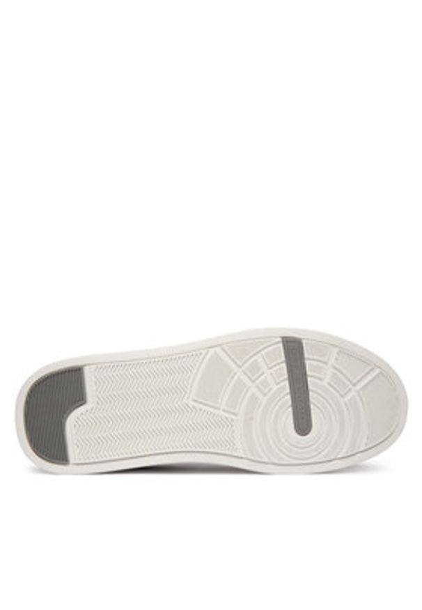 TOMMY HILFIGER - Tommy Hilfiger Sneakersy Th Court Suede FM0FM05824 Szary. Kolor: szary. Materiał: zamsz, skóra