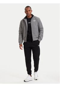 EA7 Emporio Armani Kurtka bomber 8NPB20 PNFZZ U8085 Szary Regular Fit. Kolor: szary. Materiał: syntetyk #2
