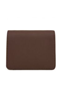 Love Moschino - LOVE MOSCHINO Mały Portfel Damski JC5612PP1NKD0301 Brązowy. Kolor: brązowy. Materiał: skóra #3