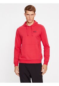 EA7 Emporio Armani Bluza 8NPM04 PJ05Z 1462 Czerwony Regular Fit. Kolor: czerwony. Materiał: bawełna #1