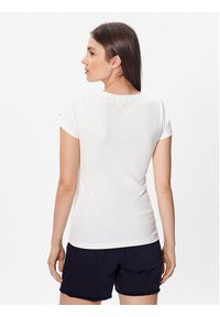 TOMMY HILFIGER - Tommy Hilfiger T-Shirt UW0UW04397 Écru Regular Fit. Materiał: bawełna, syntetyk