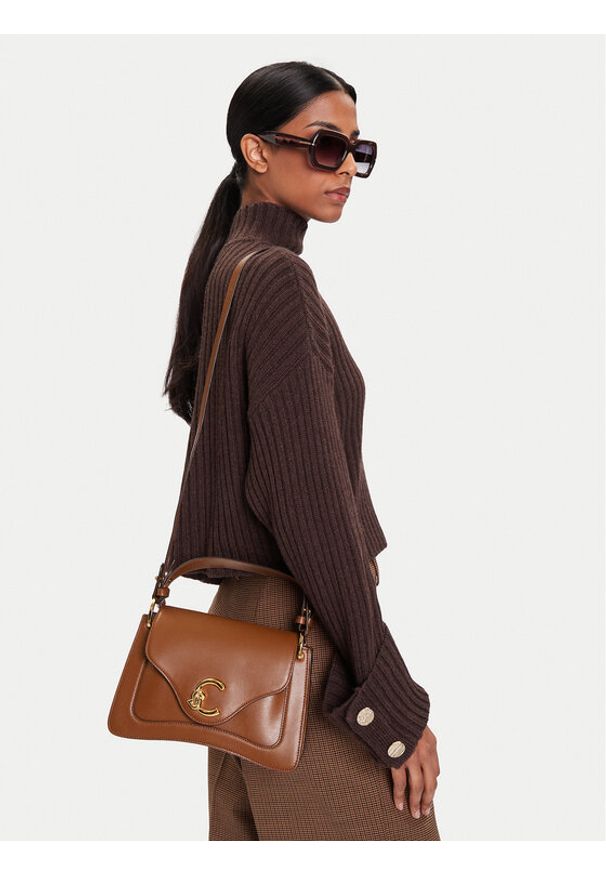 Coccinelle Torebka SSK Coccinelle C-ME E1 SSK 18 02 01 Brązowy. Kolor: brązowy. Materiał: skórzane