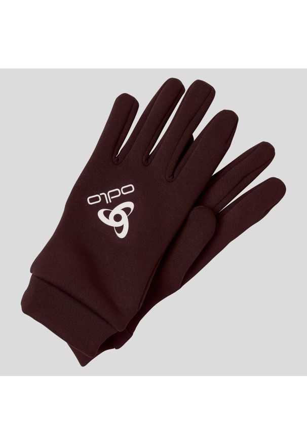 Rękawiczki zimowe multifunkcyjne dla dorosłych Odlo STRETCHFLEECE LINER E. Kolor: brązowy. Sezon: zima. Sport: turystyka piesza