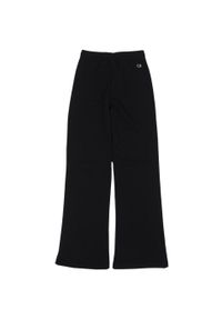 Spodnie damskie Champion Flare. Kolor: czarny. Materiał: dresówka. Sport: fitness #2