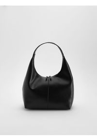 Reserved - Torebka hobo - czarny. Kolor: czarny. Materiał: skórzane #1