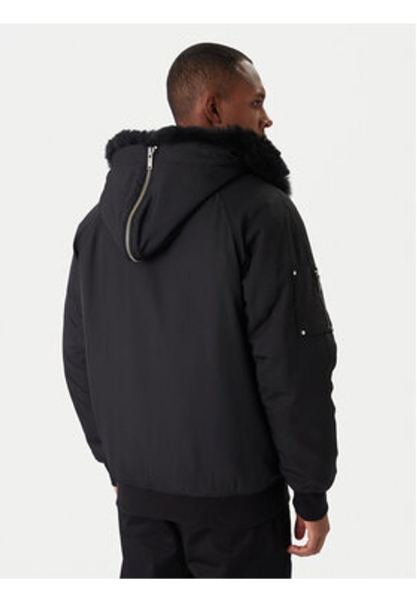Moose Knuckles Kurtka bomber Strathmore M33MB027S Czarny. Kolor: czarny. Materiał: syntetyk