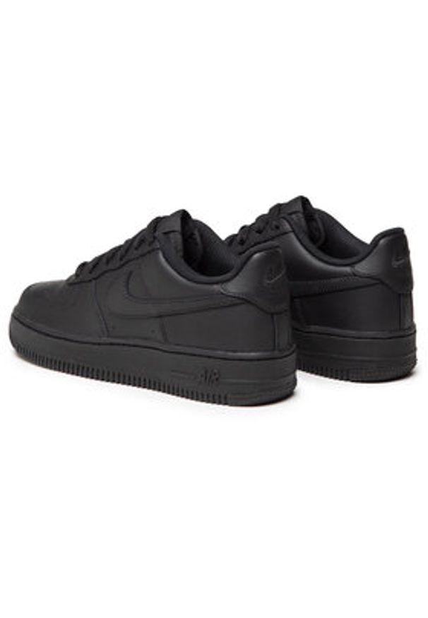 Nike Sneakersy Air Force 1 Le (GS) DH2920 001 Czarny. Kolor: czarny. Materiał: skóra. Model: Nike Air Force