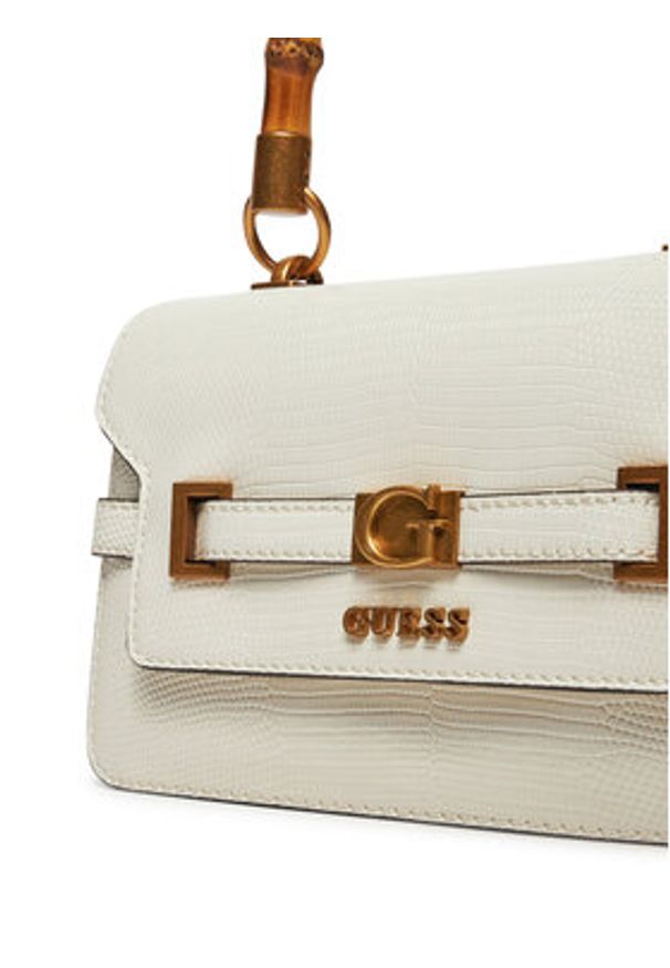 Guess Torebka HWKB95 06200 Écru. Materiał: skórzane