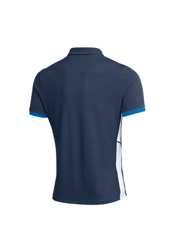 Nike - Męska Koszulka Polo Z Krótkim Rękawem DriFit Academy 25. Typ kołnierza: polo. Kolor: turkusowy, niebieski, wielokolorowy. Długość rękawa: krótki rękaw. Długość: krótkie