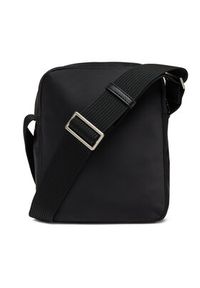 Calvin Klein Saszetka Sleek Nylon Reporter LV04D3176G Czarny. Kolor: czarny. Materiał: materiał