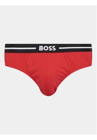 BOSS - Boss Komplet 3 par slipów 50489598 Kolorowy. Materiał: bawełna. Wzór: kolorowy