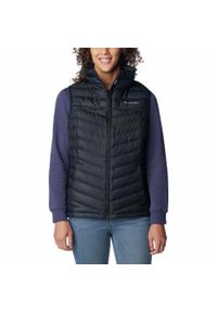columbia - Bezrękawnik Puchowy Damski Columbia Westridge Down Vest. Kolor: czarny. Materiał: puch. Długość rękawa: bez rękawów. Sport: turystyka piesza