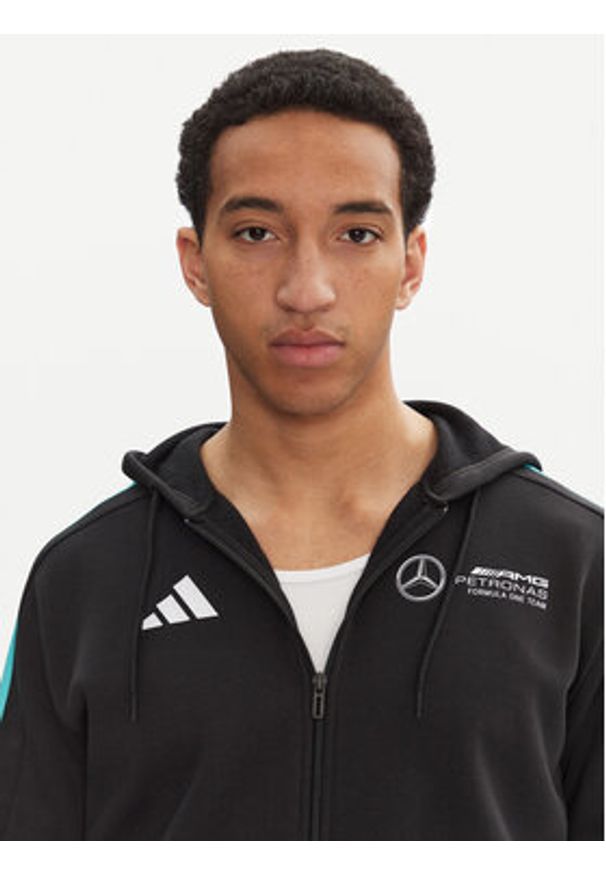 Adidas - adidas Bluza Mercedes - AMG Petronas Formula One Team DNA JV5437 Czarny Regular Fit. Kolor: czarny. Materiał: bawełna