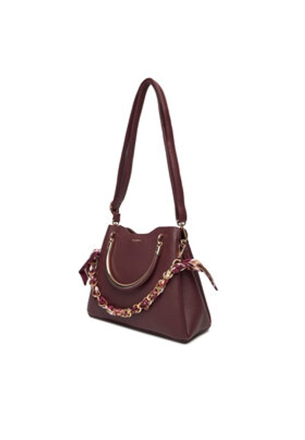 Aldo Torebka Arrayan 14143676 Bordowy. Kolor: czerwony. Materiał: skórzane