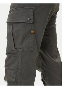 G-Star RAW - G-Star Raw Spodnie materiałowe 3D D26950-C106 Szary Straight Fit. Kolor: szary. Materiał: bawełna #2