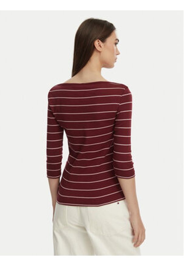 TOMMY HILFIGER - Tommy Hilfiger Bluzka New Cody WW0WW40589 Czerwony Slim Fit. Kolor: czerwony. Materiał: bawełna