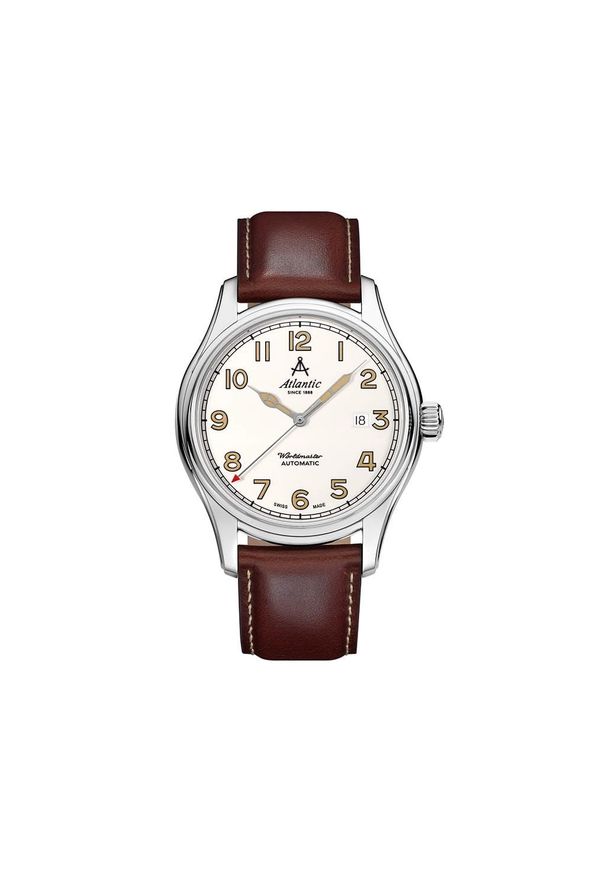 Atlantic - ATLANTIC PROMOCJA ZEGAREK Worldmaster 52752.41.93S. Materiał: skóra, materiał. Styl: klasyczny, elegancki