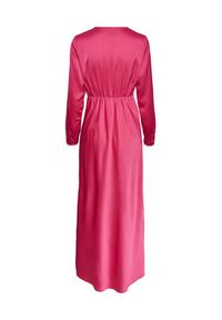 YAS Sukienka wieczorowa 26031520 Różowy Regular Fit. Kolor: różowy. Materiał: syntetyk. Styl: wizytowy #5