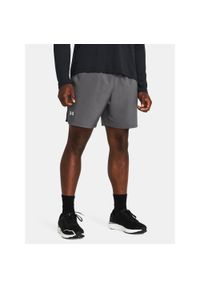 Spodenki do biegania męskie Under Armour Launch 7". Kolor: szary. Długość: krótkie. Sezon: lato