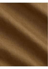 Polo Ralph Lauren Koszula 710966294505 Brązowy Regular Fit. Typ kołnierza: polo. Kolor: brązowy. Materiał: len #2